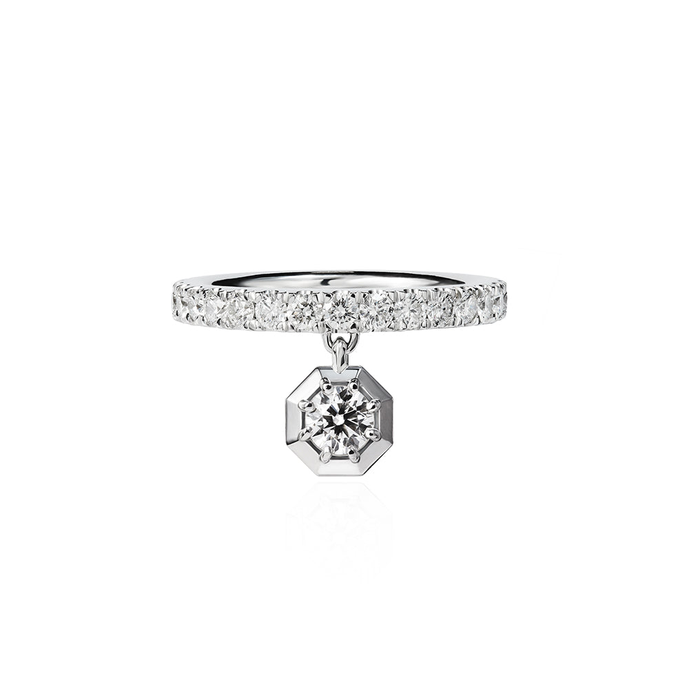Pocketful of Gems Diamond Drop Ring
