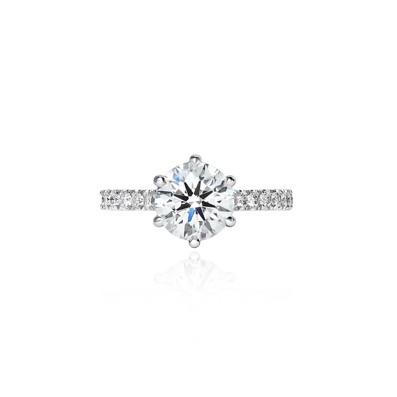 Enamoured Diamond Signature Ring