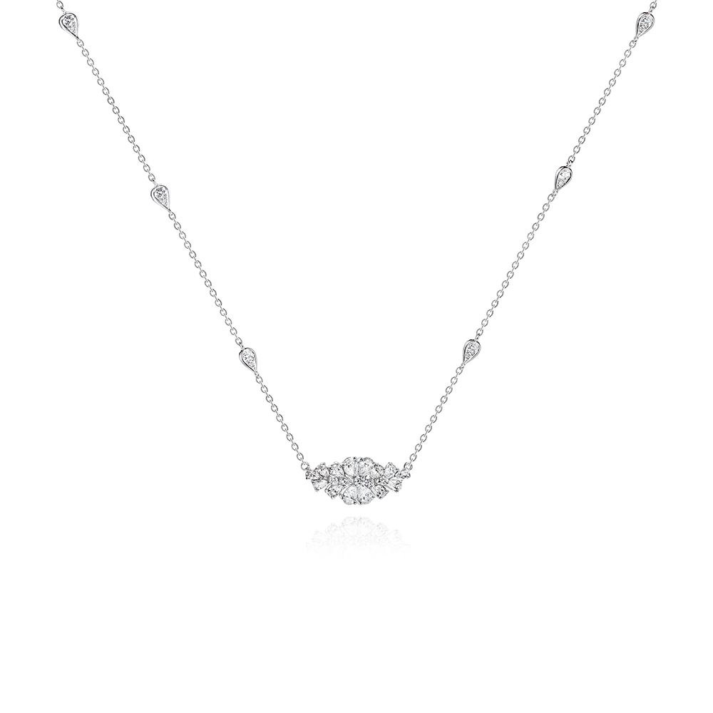 Dreamer's Bouquet Diamond Necklace