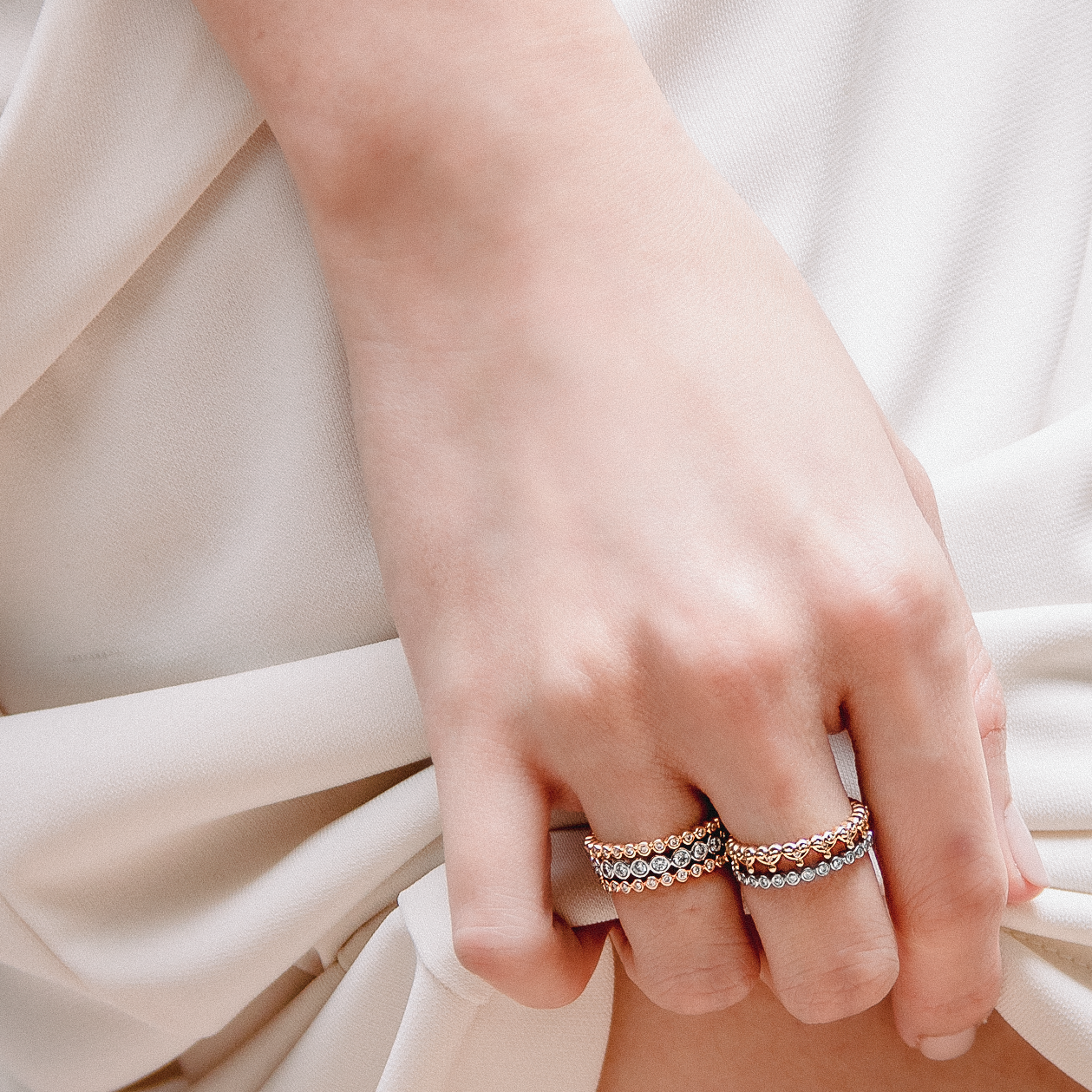 Lovedrops Diamond Band