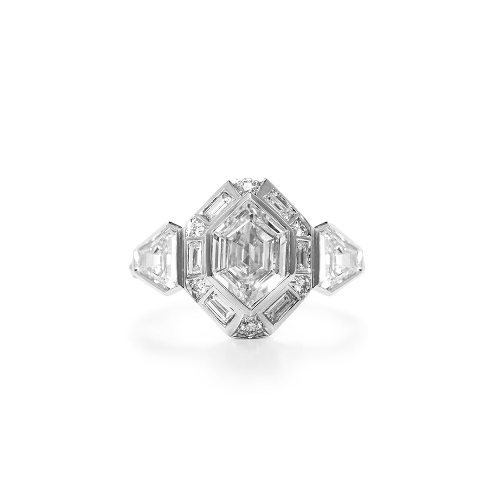 Jazz Age New York New York Diamond Ring