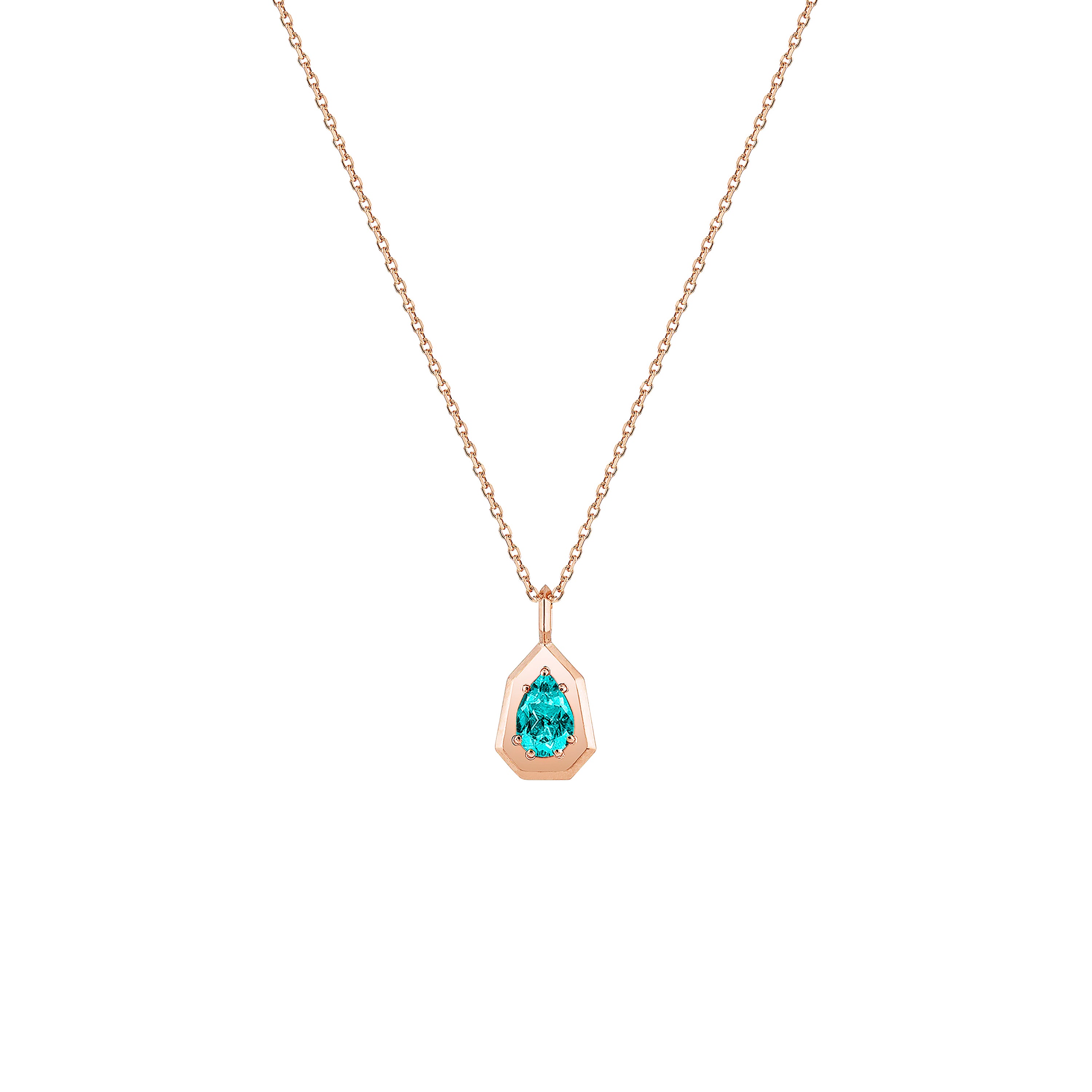 Pocketful of Gems Paraiba Tourmaline Necklace