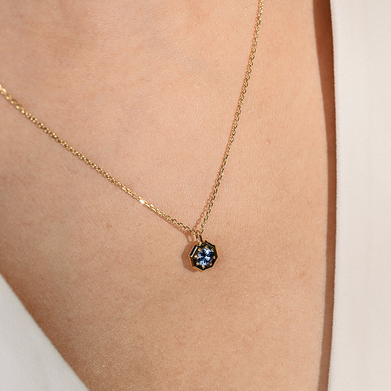 Pocketful of Gems Sapphire Necklace