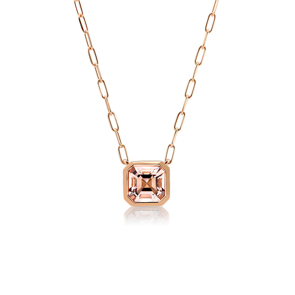 Deco Pop Morganite Necklace