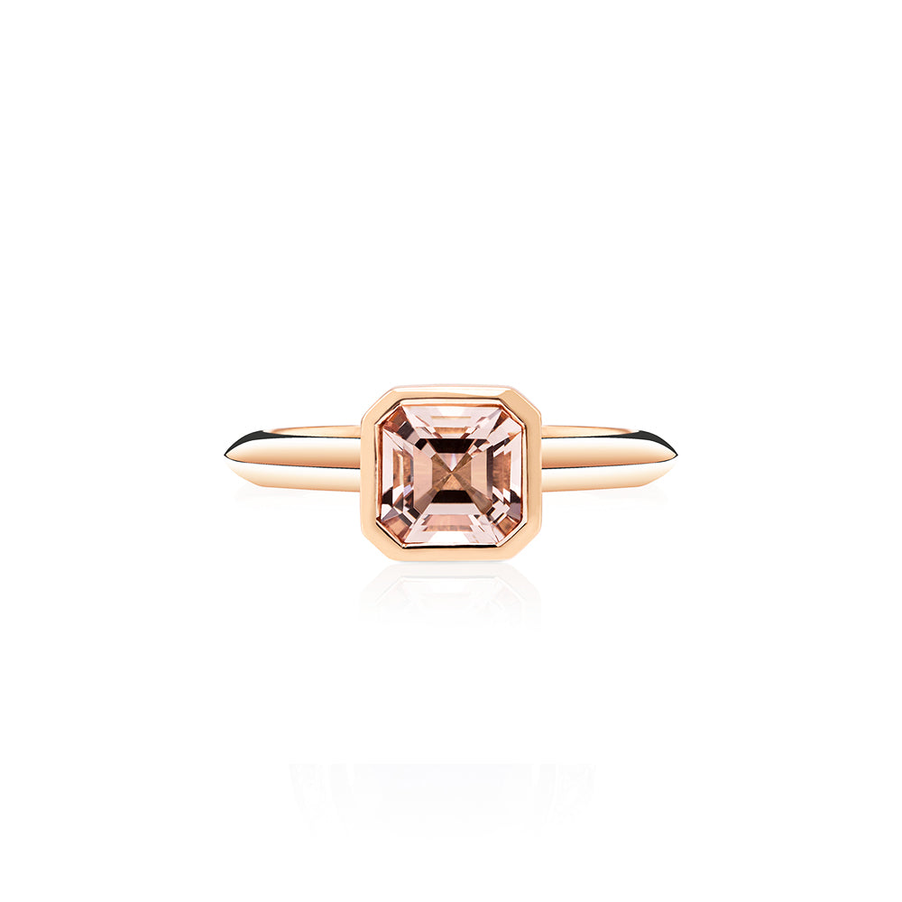 Deco Pop Morganite Ring