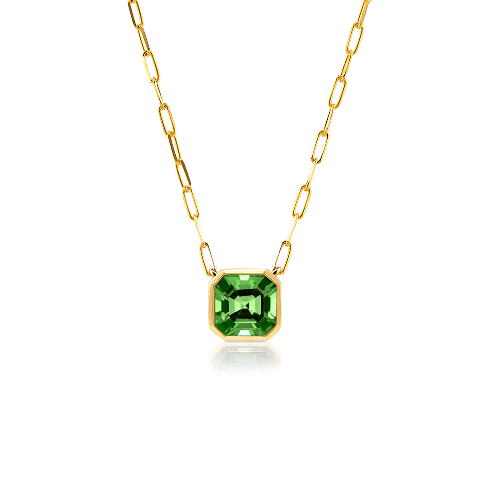 Deco Pop Tourmaline Necklace
