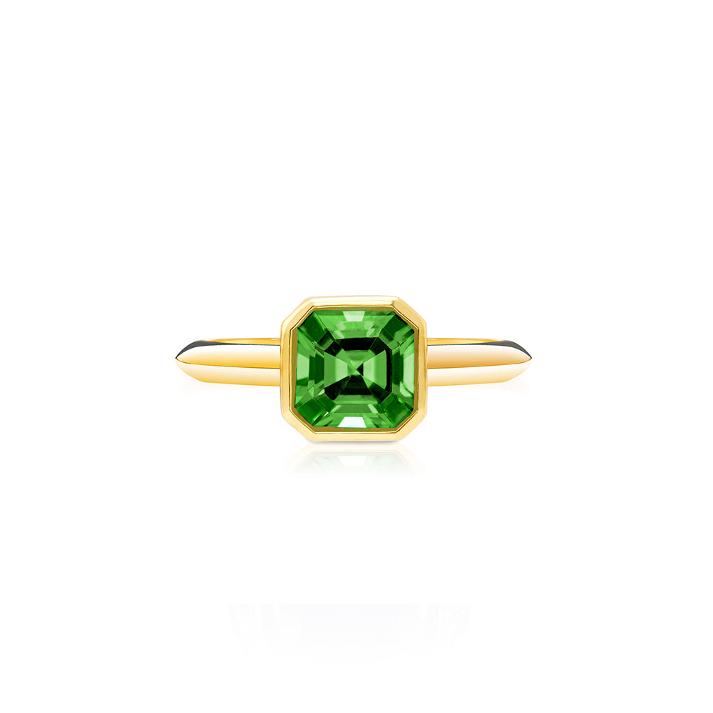 Deco Pop Tourmaline Ring