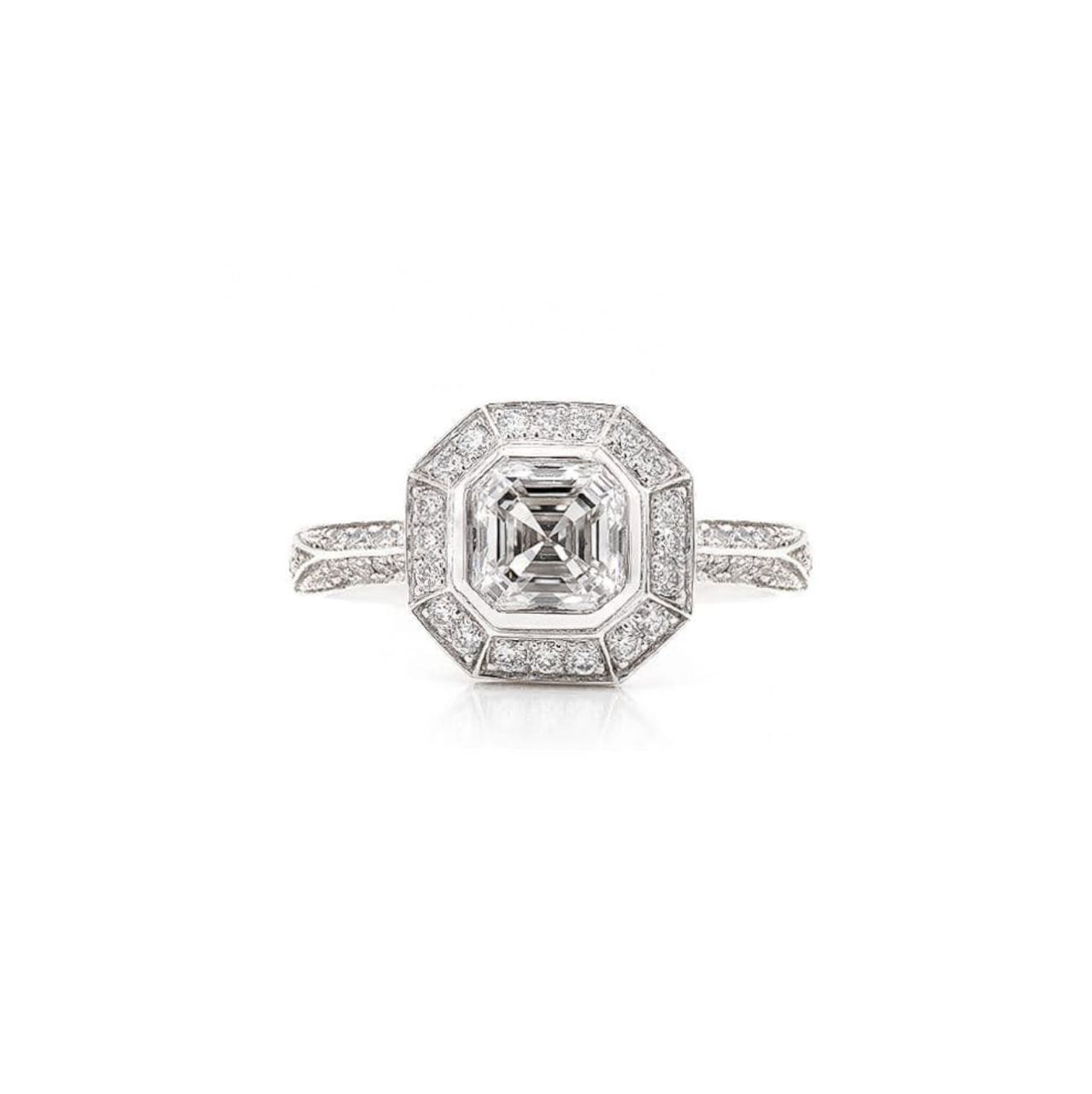 Horizon Aurora Diamond Ring
