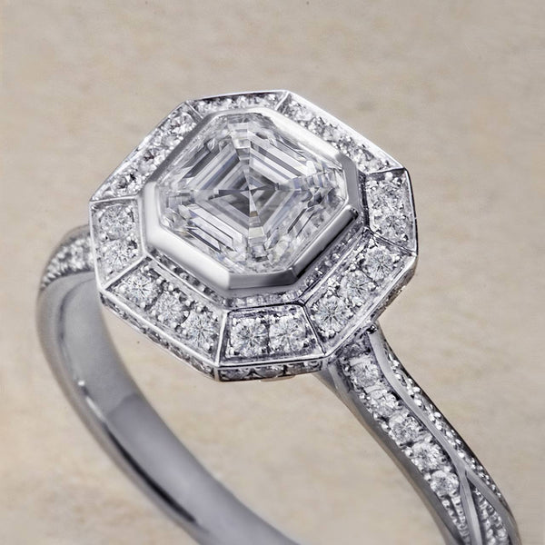 Horizon Aurora Diamond Ring